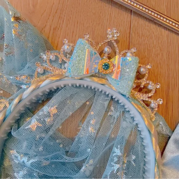 Blue Princess Hair Accessory Set Elsa - Picture 2 of 8